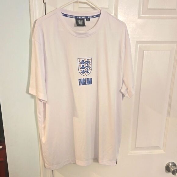 White England Soccer Jersey Size Xl - Picture 1 of 6